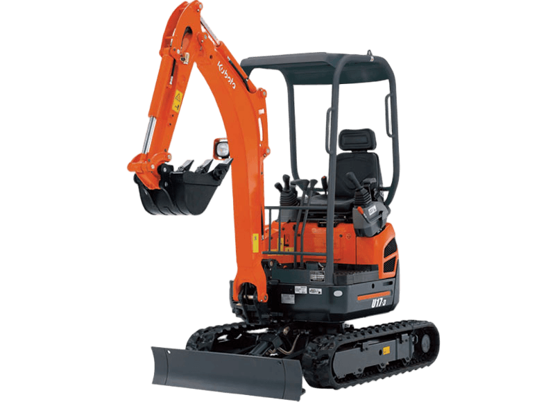EX1700 1.7t Excavator with Canopy
